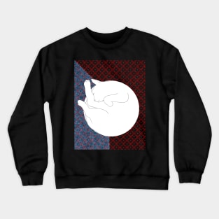 Sleeping Cat Crewneck Sweatshirt